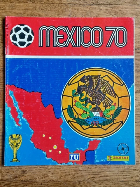 Autocollant Panini Mexico 70 - URSS Vert, Erreur D'impression, Rare, 1970, Occasion