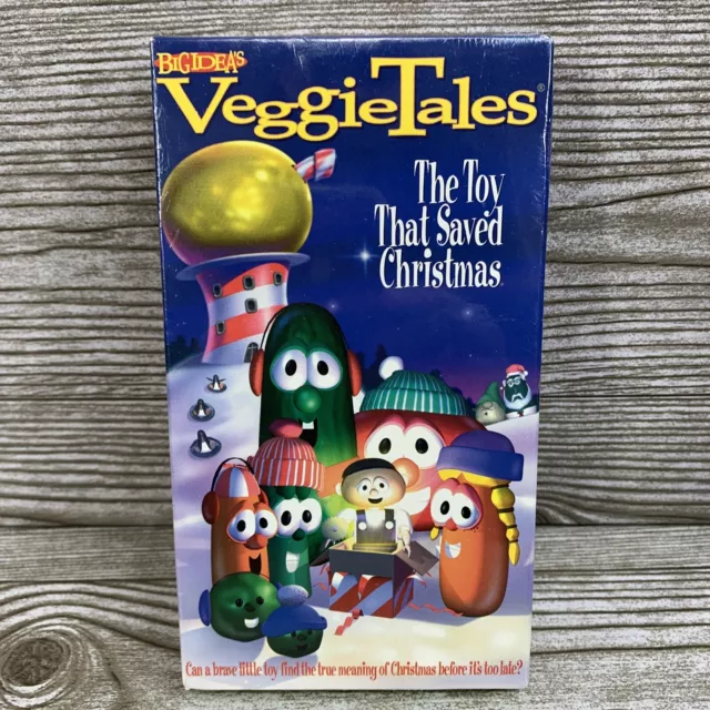 VEGGIETALES THE TOY That Saved Christmas for VHS Brand New Sealed 5.