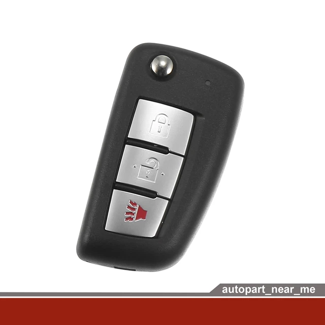 Keyless Entry Remote Key Fob CWTWB1G767 fits for Nissan Rogue 3 Buttons - 1pcs