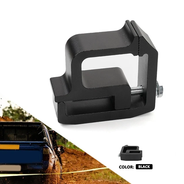 Truck Cap Topper Camper Shell Mounting Clamps Heavy Duty Aluminum Black Replace