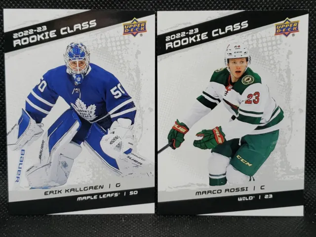 2022-23 Upper Deck Series 1 Hockey Base and Parallel Inserts. You Pick! 12