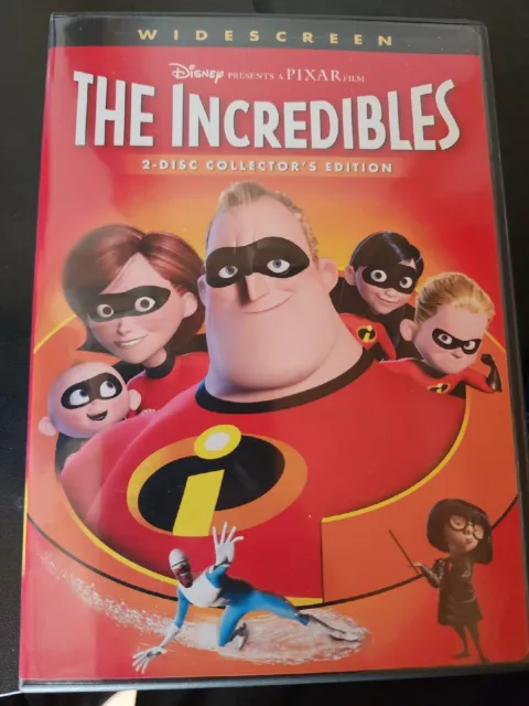 DISNEY PIXAR THE Incredibles (DVD, Widescreen) 2 Disc Collector’s ...
