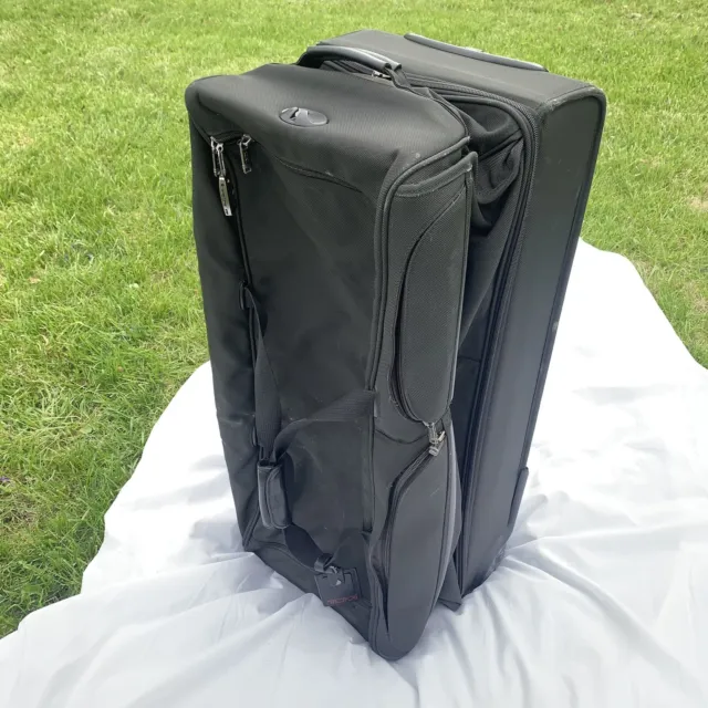 Tumi Ballistic Alpha Material Large Split 2 Wheeled Duffel Bag Luggage 22042D4
