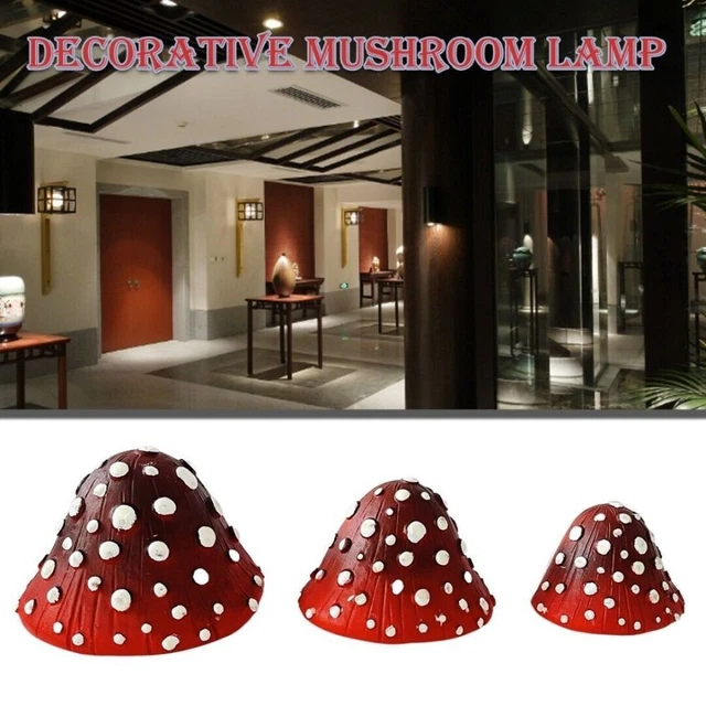 Micro Landscape Ornaments Resin Statue Resin Mushroom Statue  Home Decoration