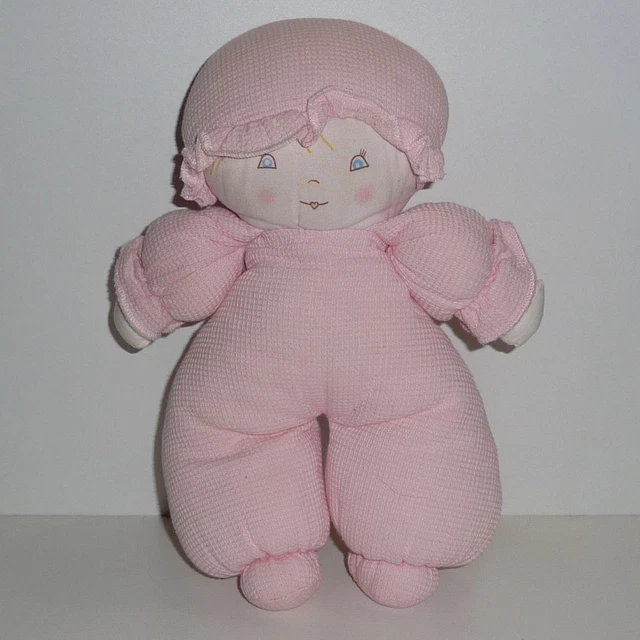 Doudou Poupée Nounours - Rose