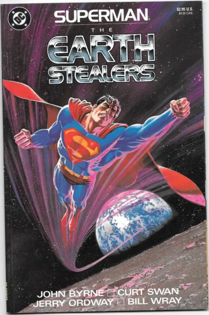 Superman - The  Earth Stealers (VF+/NM-) "John Bryne Art"