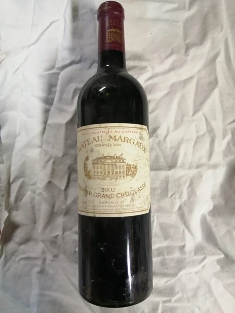 Bouteille Château Margaux Premier Grand Cru Classe 2002 - 75cl