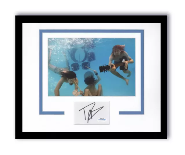 Dave Grohl Autographed Signed 11x14 Framed Photo Nirvana Nevermind ACOA