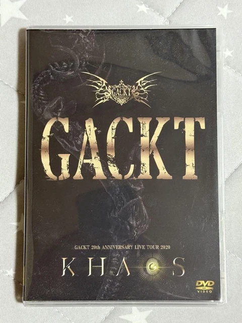 GACKT　LIVE TOUR 2020 KHAOS　DVD CD GACKT 20th ANNIVERSARY LIVE TOUR 2020 KHAOS LIVE (DVD CD) 2