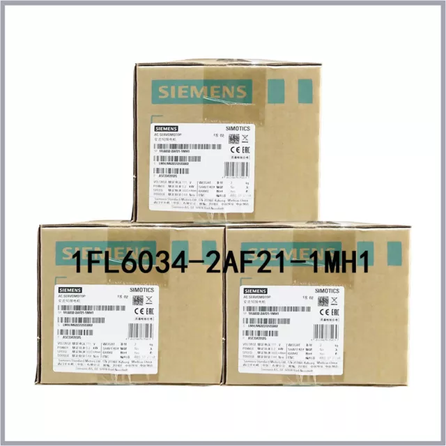 Siemens NEW SEALED ORIGINAL 1FL6034-2AF21-1MH1 Expedited Shipping servo motor