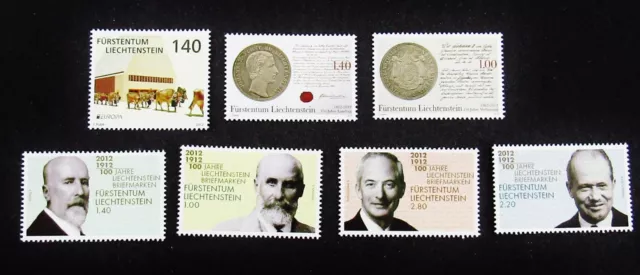 nystamps Liechtenstein Stamp # 1535-1541 Mint OG NH       M29y3138