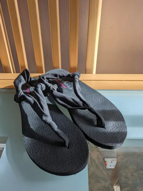 SKECHERS YOGA FOAM women's Flip flops Sandals. Size UK 7. Lovely Condition.  £15.99 - PicClick UK