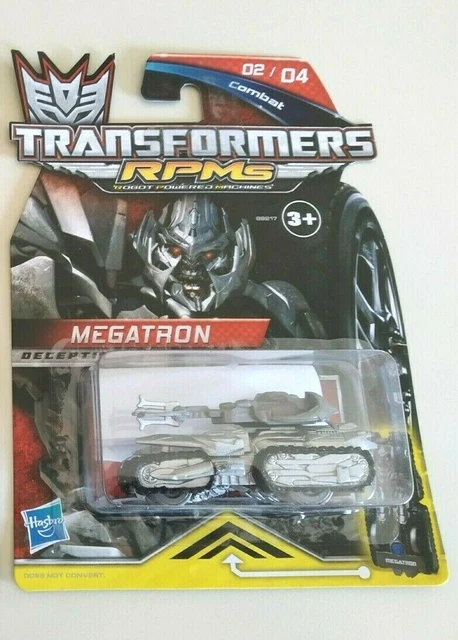 TRANSFORMERS RPMS DECEPTICON MEGATRON COMBAT 02/04 HASBRO 2009 EUR 21 ...