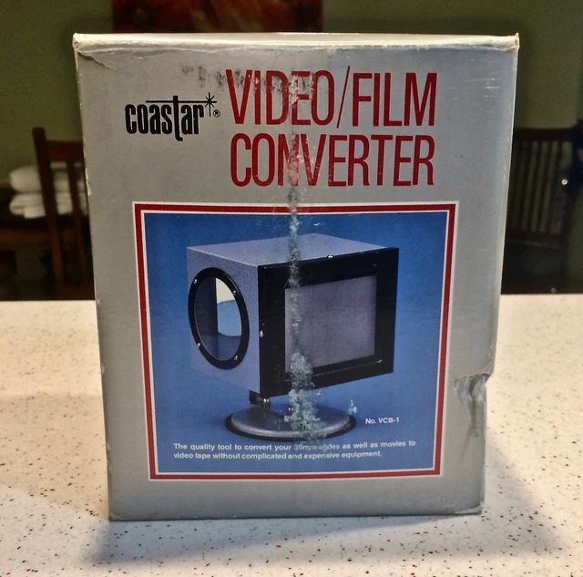Coastar Video / Film Converter VCB-1, Excellent condition! Original Box, 11/22