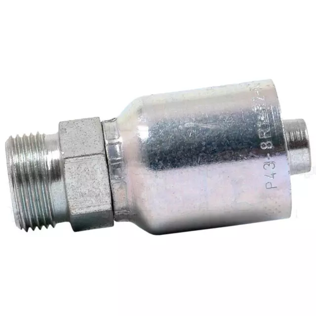 S.1311204 Parker Metric Hose Fitting 1/4''x M12 x 1.5 Male Straight Light Series