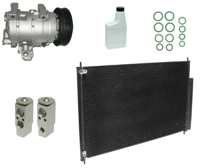 RYC REMANUFACTURED COMPLETE AC Compressor Kit B011 (AEG334) With