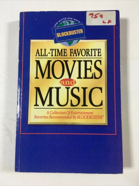 All-Time Favorite Movies And Music - Blockbuster (Paperback, 1997)