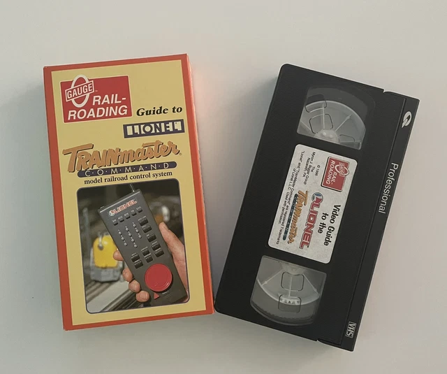 GUIDE TO LIONEL Trainmaster Command Model Railroad Control System VHS