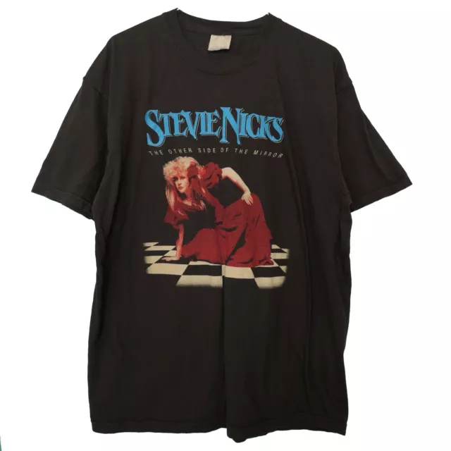 Stevie Nicks Other Side Of Mirror Tour Tee 1989 Fleetwood Mac Band Classic Rock