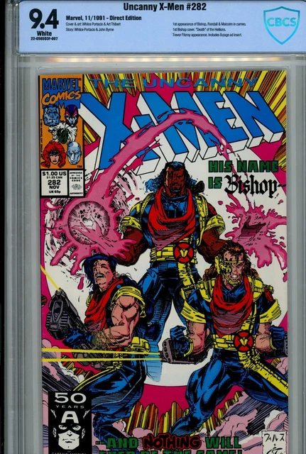 The Uncanny X-Men Vol 1 #282 Marvel CBCS 9.4 NM (1991)