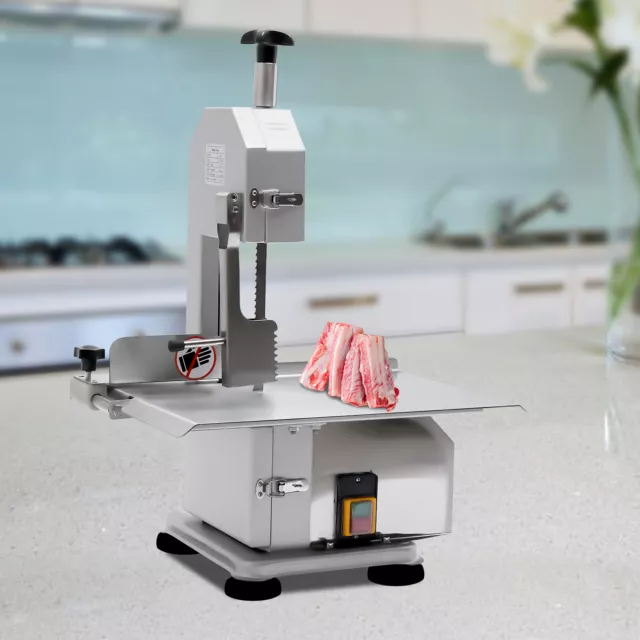 110V Commercial Frozen Meat Cutting Machine Adjustable Electric Bone Saw Machine