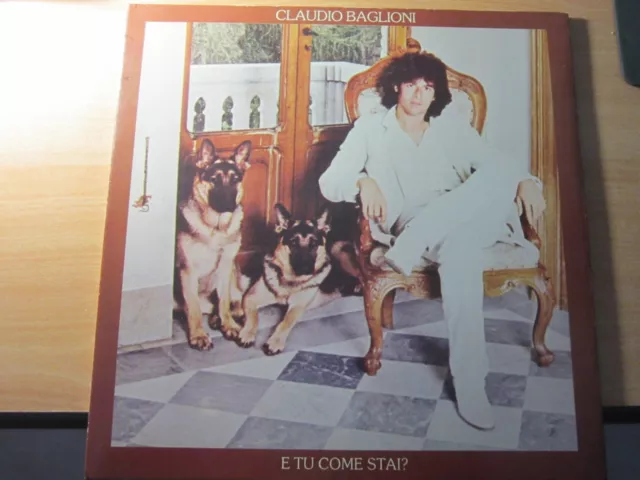 CLAUDIO BAGLIONI E tu come stai? LP CBS COPERTINA APRIBILE CON INSERTI, 1978