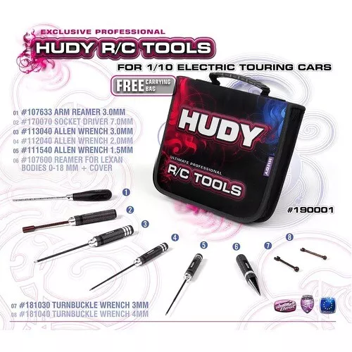 Hudy Set Of Tools And Carrying Bag - For Electric Tc - Hd190001