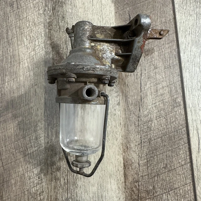 VINTAGE AC DELCO Fuel Pump Filter Glass Bowl 1523647 25.00 PicClick