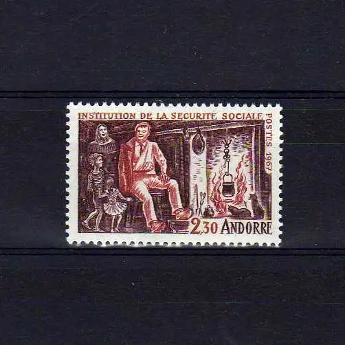 ANDORRE - ANDORRA Yvert n° 183 neuf avec charnière