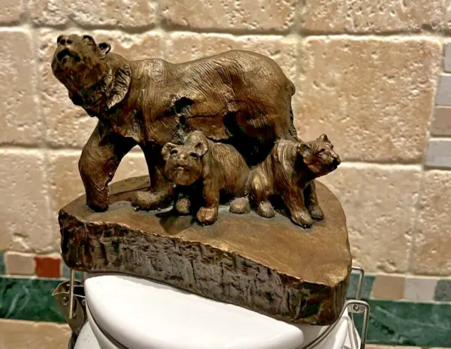 J Chester Skip Armstrong Sculpture Bears Cubs