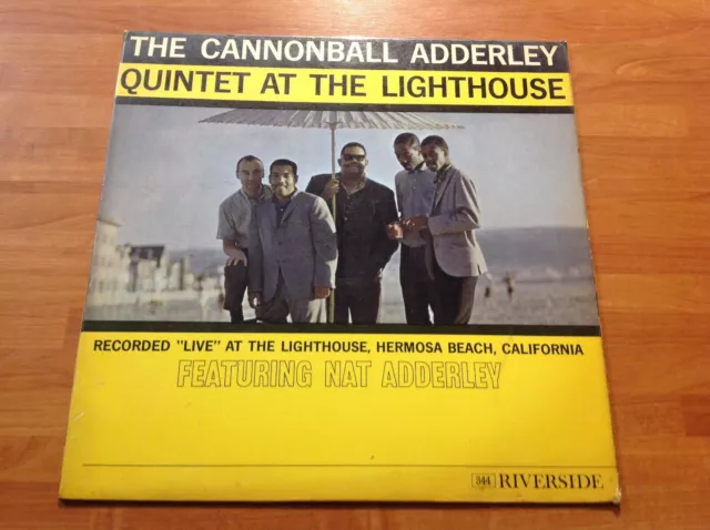 THE CANNONBALL ADDERLEY QUINTET AT THE LIGHTHOUSE Vinyl 33rpm LP