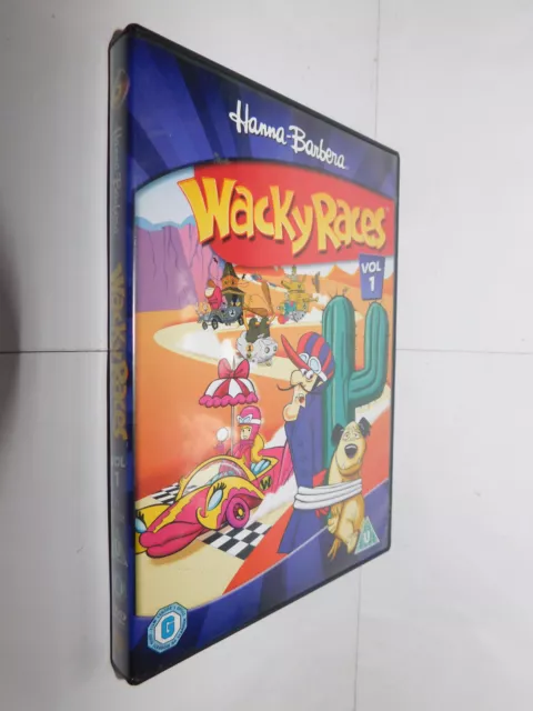 Wacky Races Vol 1 DVD Hanna Barbera TV cartoon 11 episodes