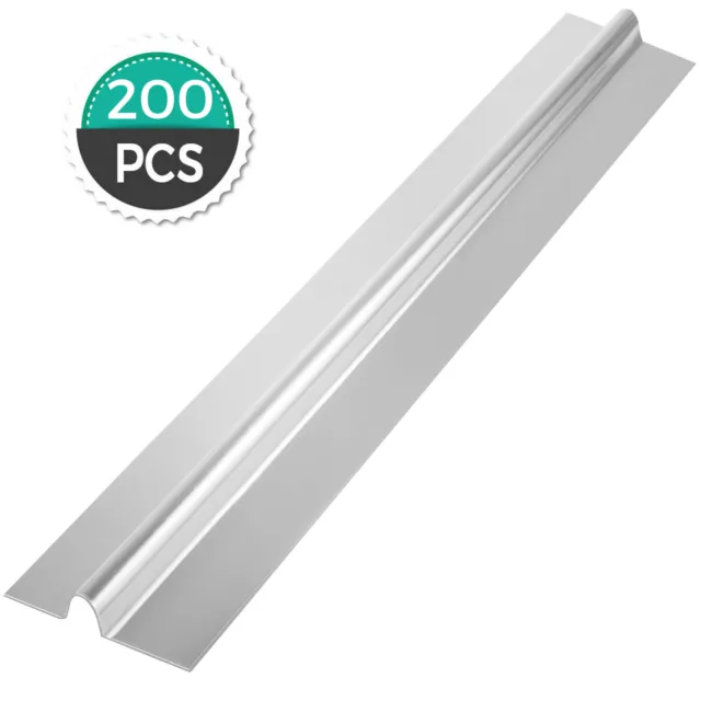VEVOR 200pcs 4ft Omega Aluminum Radiant Floor Heat Transfer Plates for 1/2" PEX