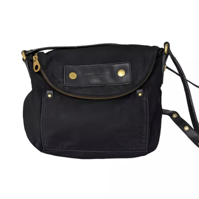 Marc by Marc Jacobs Nylon Crossbody Bag Black