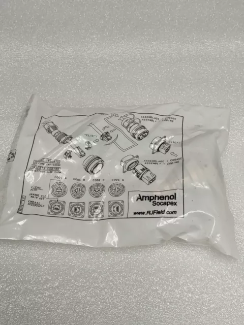 (Brand New) AMPHENOL SOCAPEX  30470-RJF CONNECTOR #B900