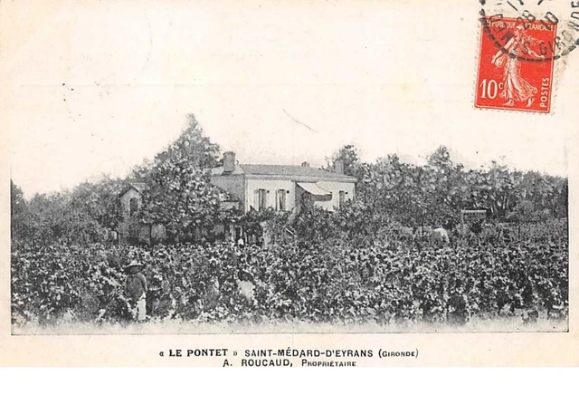 33.n°56988.saint médad d'eyrans.le pontet