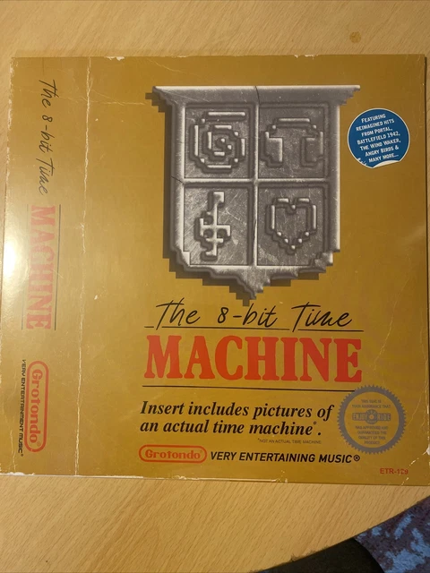 THE 8-BIT TIME Machine and 8 Bit Time Paradox vinyl lot, 2 LP various ...