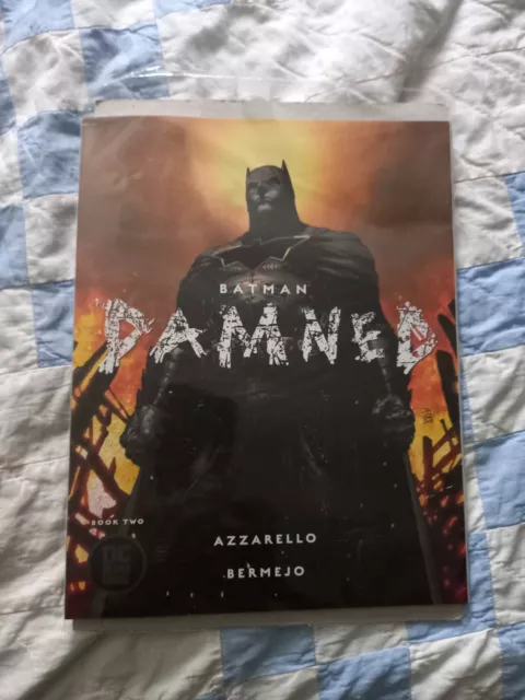 DC Comics Batman Damned #2 Variant Cover New Sealed Black Label Azzerello 2019