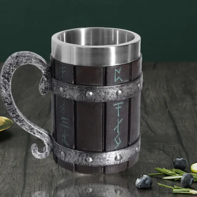 550ml Viking Cup Corrosion Resistant Refill Water Versatile Resin Viking Beer