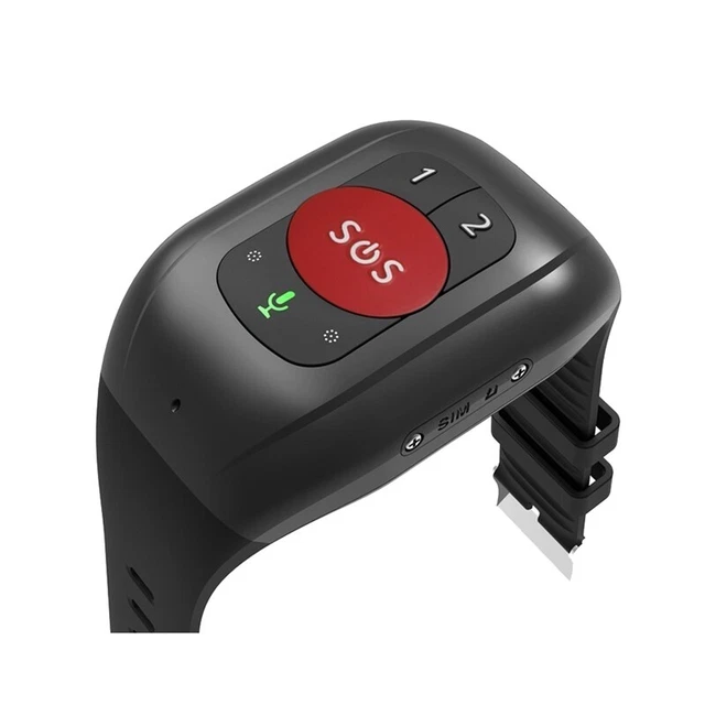 Elderly 4G SOS Watch GPS Tracking Wristband Bracciale Allarme di Emergenza 6605