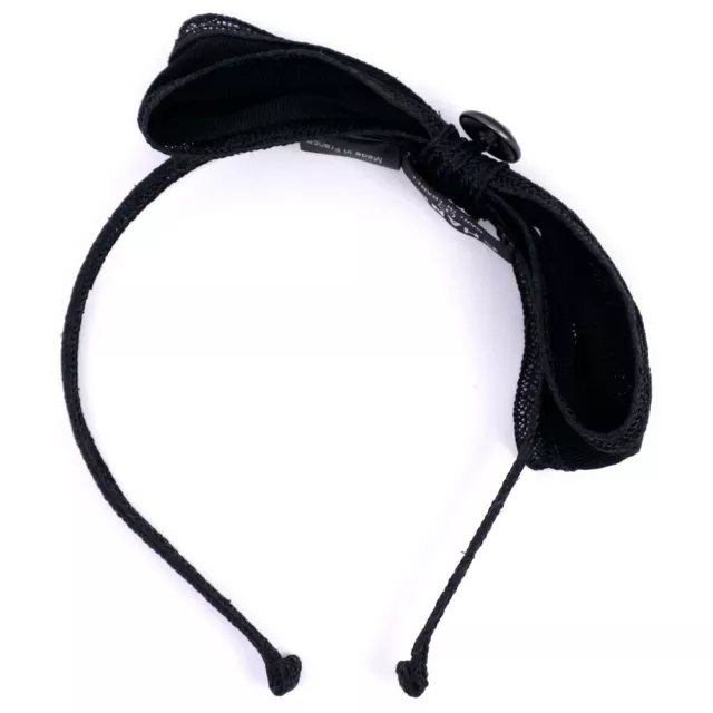 Used] Louis Vuitton Katyusha Hair Accessories Ribbon Sequins Black