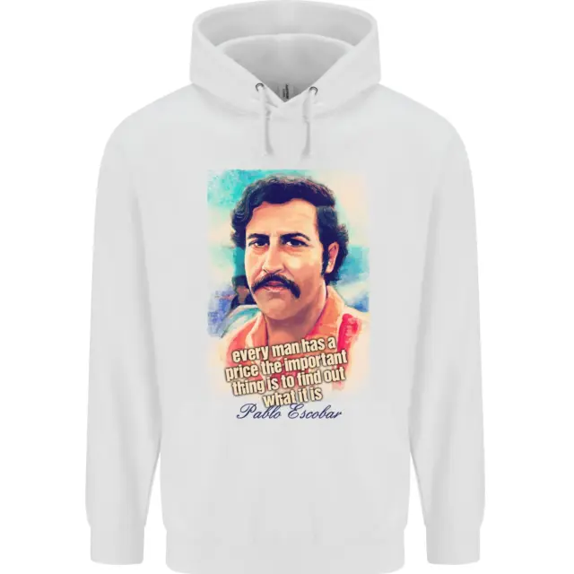 Pablo Escobar Quote Cocaine Drug Culture Mens 80% Cotton Hoodie