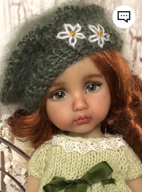 OOAK Dianna Effner Monday's Child Boneka Doll Paint & Dress by Laura Corti