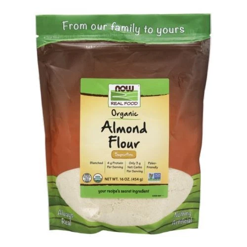 Organico Mandorle Farina 473ml Da Now Foods
