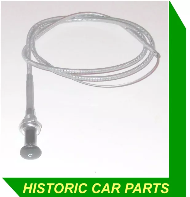 CHOKE Cable with letter C on the knob for MGA RHD 1955-62