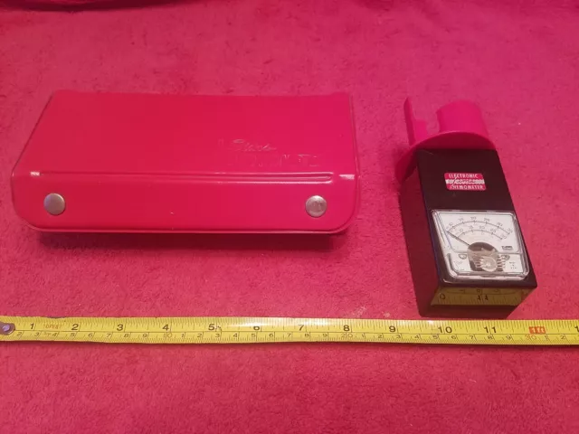 Sims Electronic Anemometer 3005 With Carry Case Wind Gauge Vtg Usa