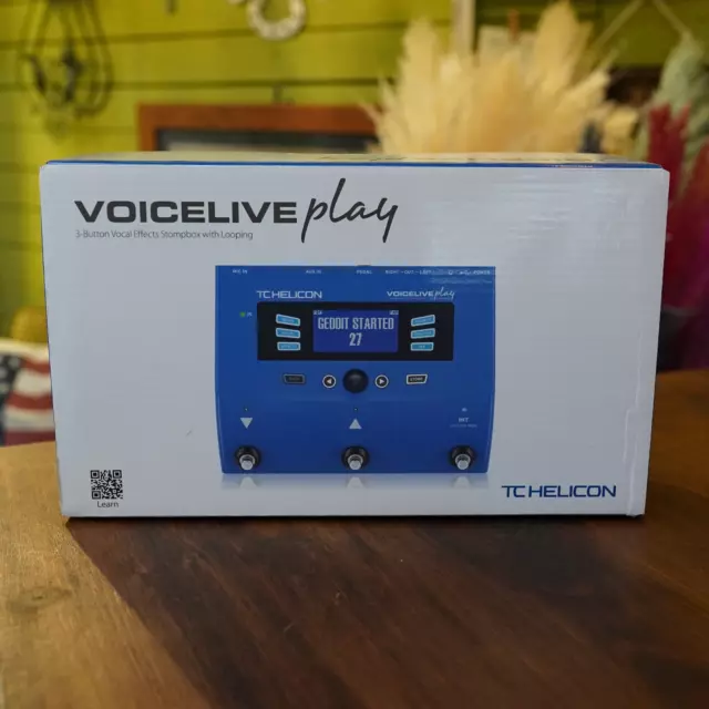 TC HELICON VoiceLive Play Vocal Effects Brand New