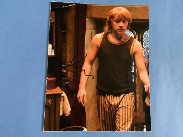 Harry Potter - Rupert Grint As Ron Weasley - Good Signed Photo