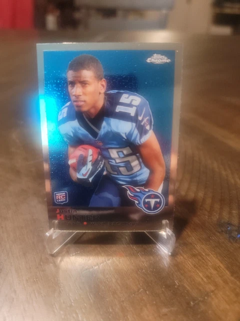 2013 Topps Chrome 1969 Justin Hunter Rookie Tennessee Titans #7