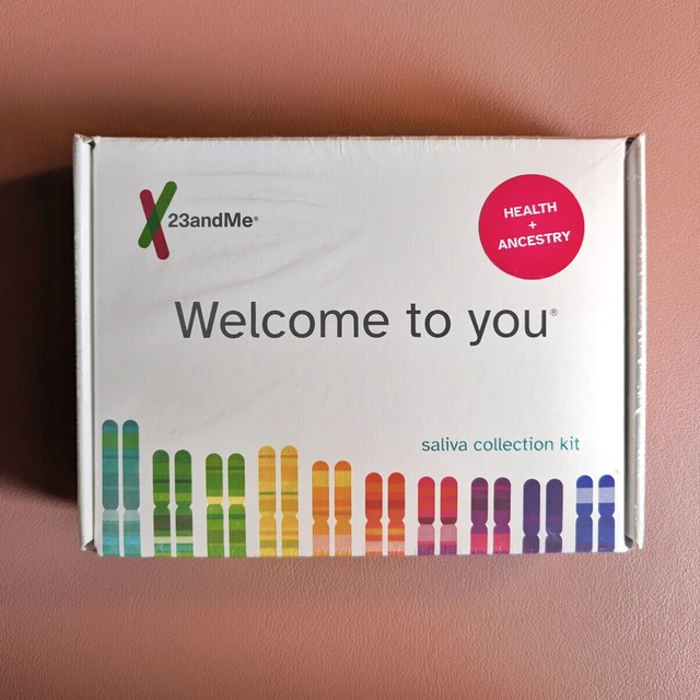 23ANDME HEALTH + Ancestry DNA Kit Prepaid Factory Sealed Expires